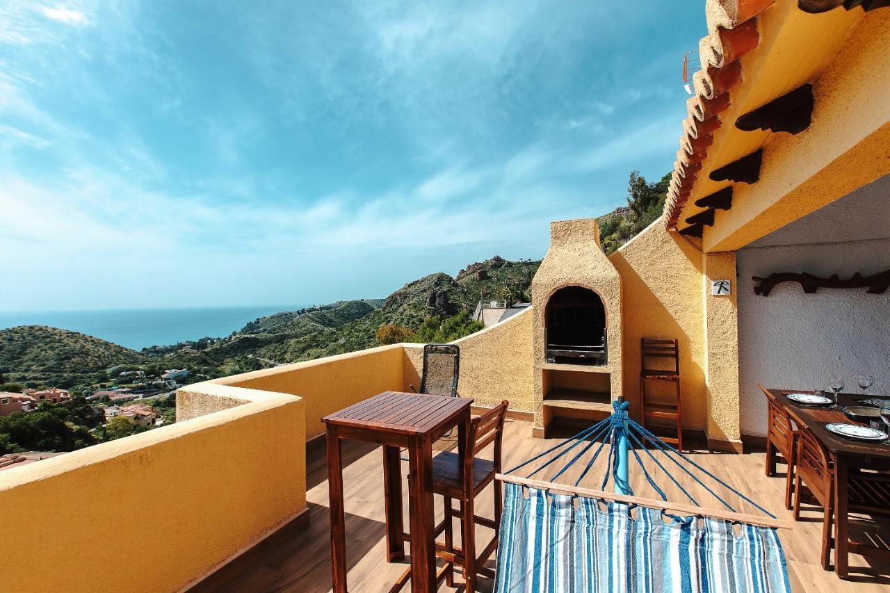 House With Terrace, Amazing Views And Private Shared Pool Villa Mojácar Exterior photo